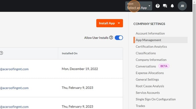 How to connect FollowUp to Procore (Copy) - Step 7