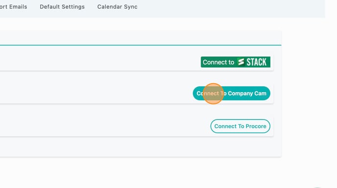 How to set up your FollowUp CRM and Company Cam Integration.  - Step 4