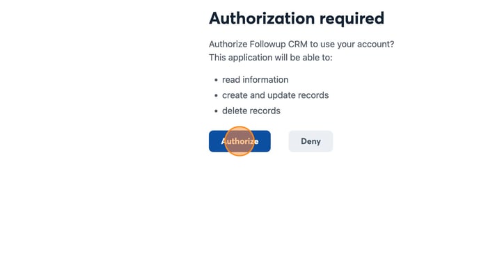 How to set up your FollowUp CRM and Company Cam Integration.  - Step 6