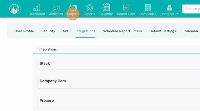 How to set up your FollowUp CRM and Company Cam Integration.  - Step 7