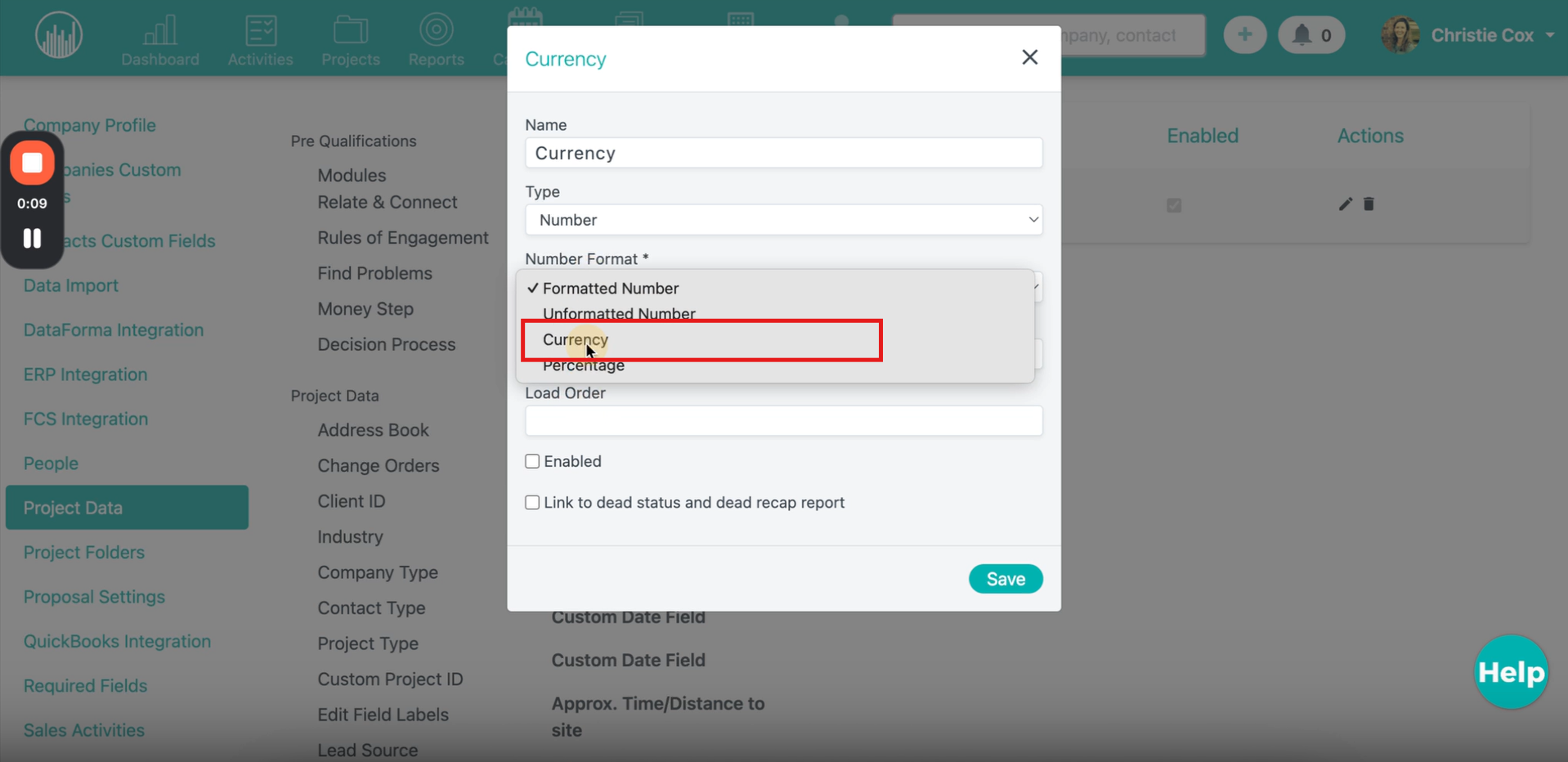 How to add a Custom Currency field